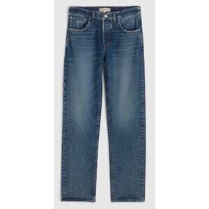 Madewell The Dean Easy Straight Jeans Greendale Wash Mid Rise Petite 29P NWT